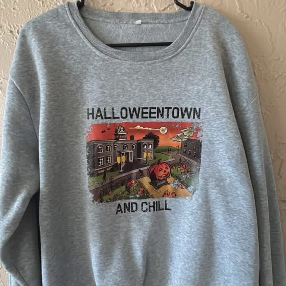 Gray Halloweentown Sweatshirt -XXL